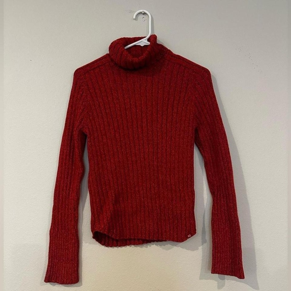 Vintage American Eagle Size Large Womens ribbed turtleneck
